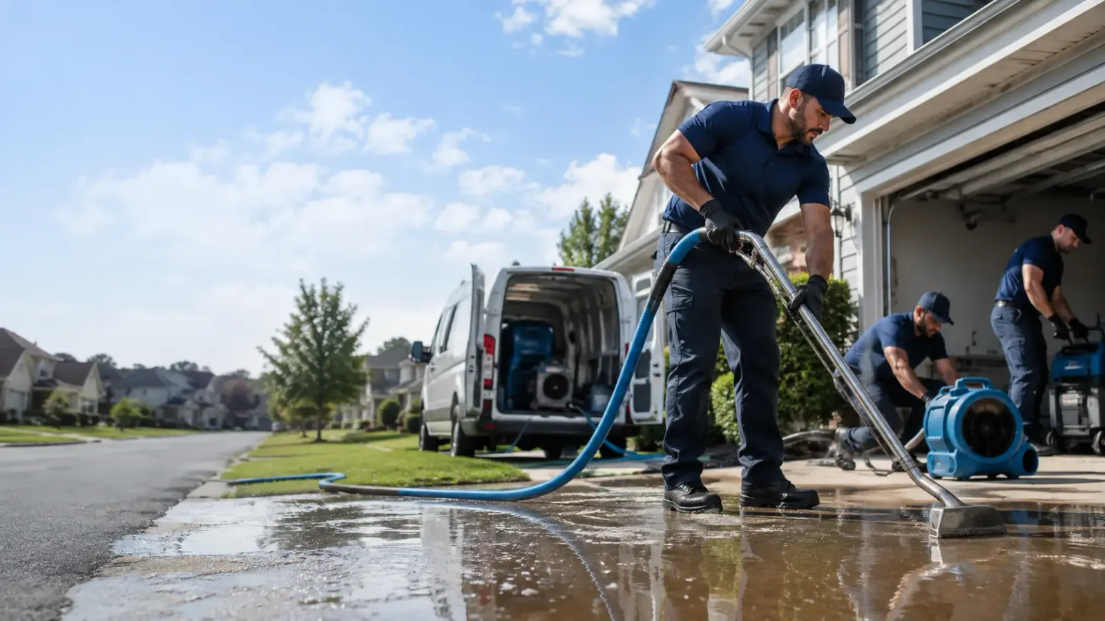 Flood Damage Restoration in Silver Lake, IN